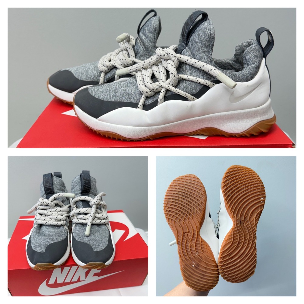 Nike City Loop Womens 8 Summit White Cool Grey Athletic Shoes Sneaker AA1097-100